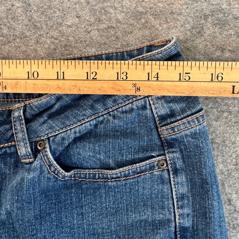 Wrangler Aura 6R Tall (30x33) Blue Regular Rise Bootcut Denim Womens Jeans - Picture 8 of 10